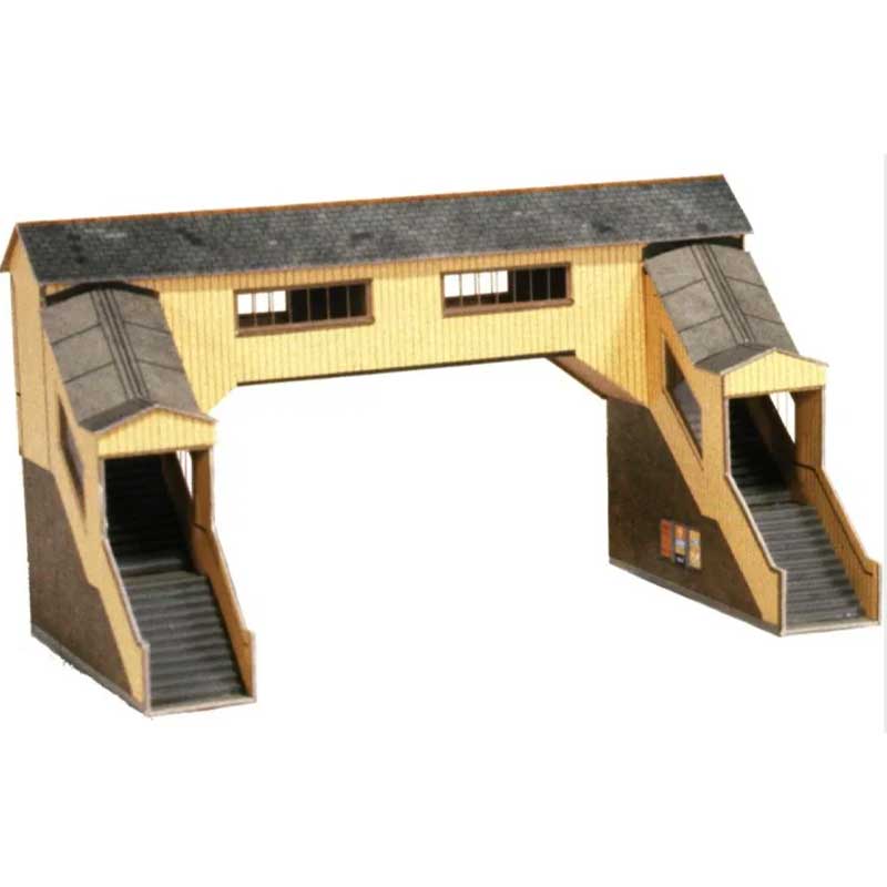 1/72 (HO/OO) Covered Footbridge Superquick SQA9