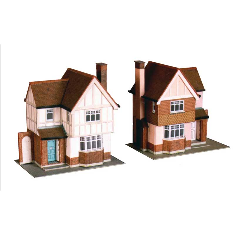 1/72 (HO/OO) Two Detached Houses Superquick SQB23