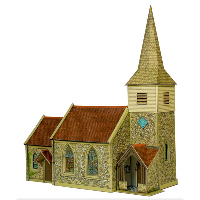 1/72 (HO/OO) The Country Church Superquick SQB29