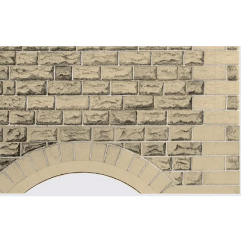1/72 (HO/OO) Grey Sandstone (Ashlar Style)  Superquick SQD8