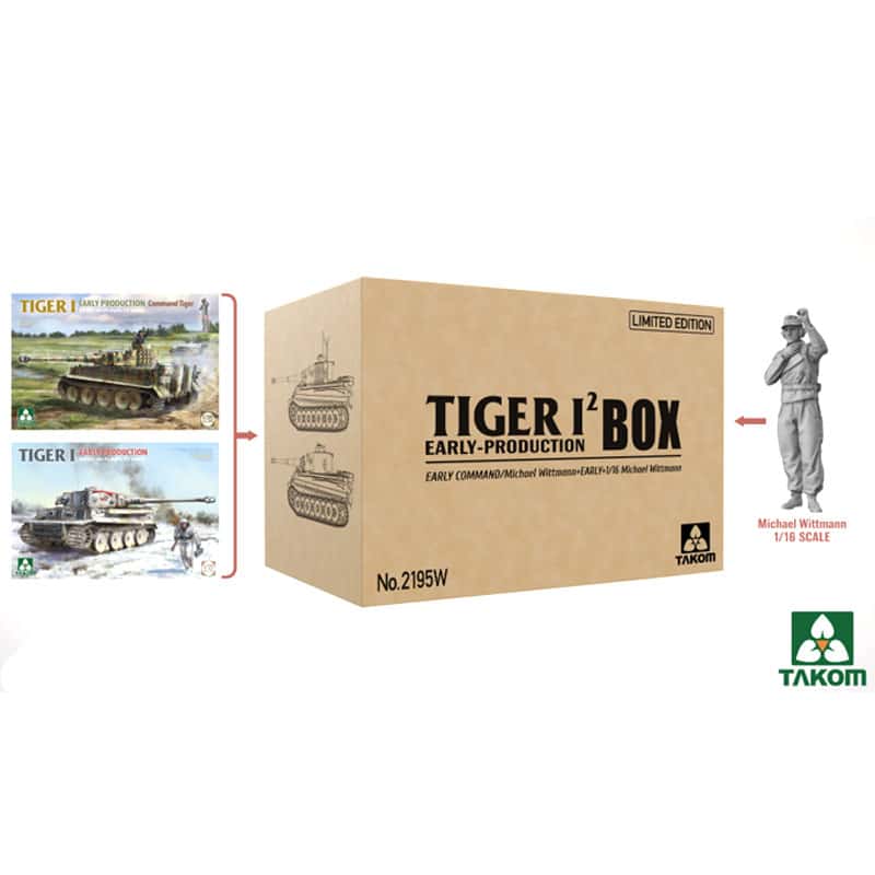 Takom Tiger  I Early Production Twin Box (1/35) 2195W