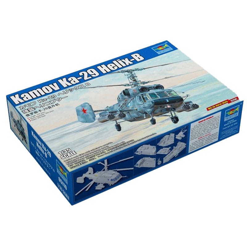1/35 Soviet Navy Kamov Ka-29 Helix-B Helicopter Trumpeter 05110