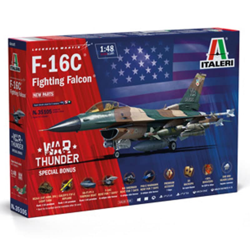Italeri F-16C Fighting Falcon (1/48) W35105