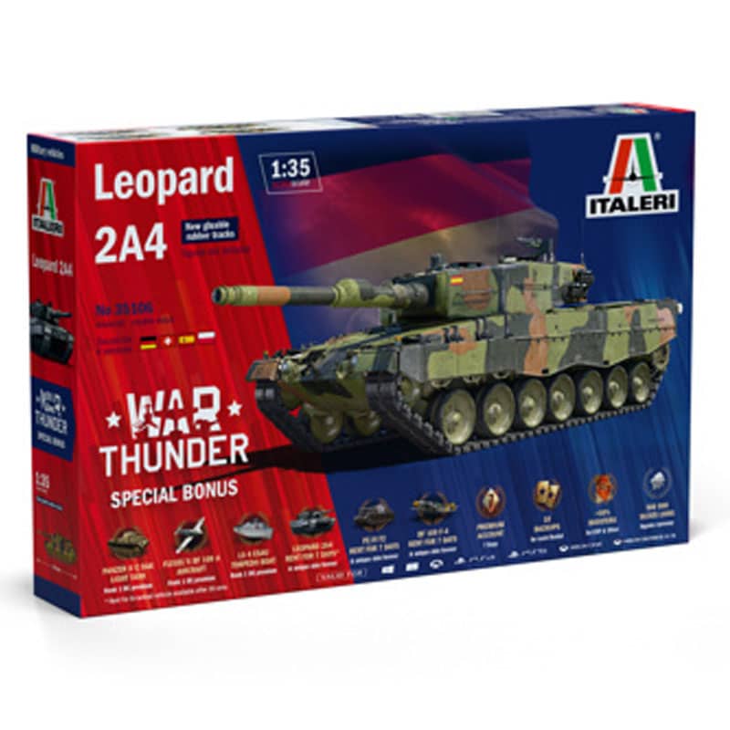 Italeri Leopard 2A4 Tank (1/35) W35106