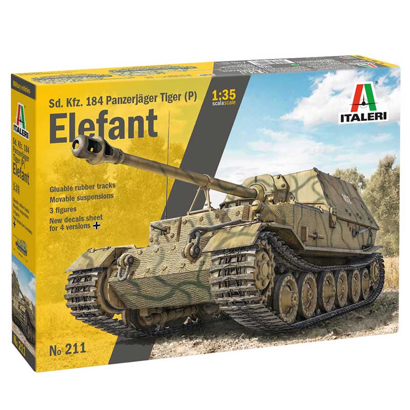 Italeri Sd.Kfz.184 Panzerjager Elefant (1/35) 211