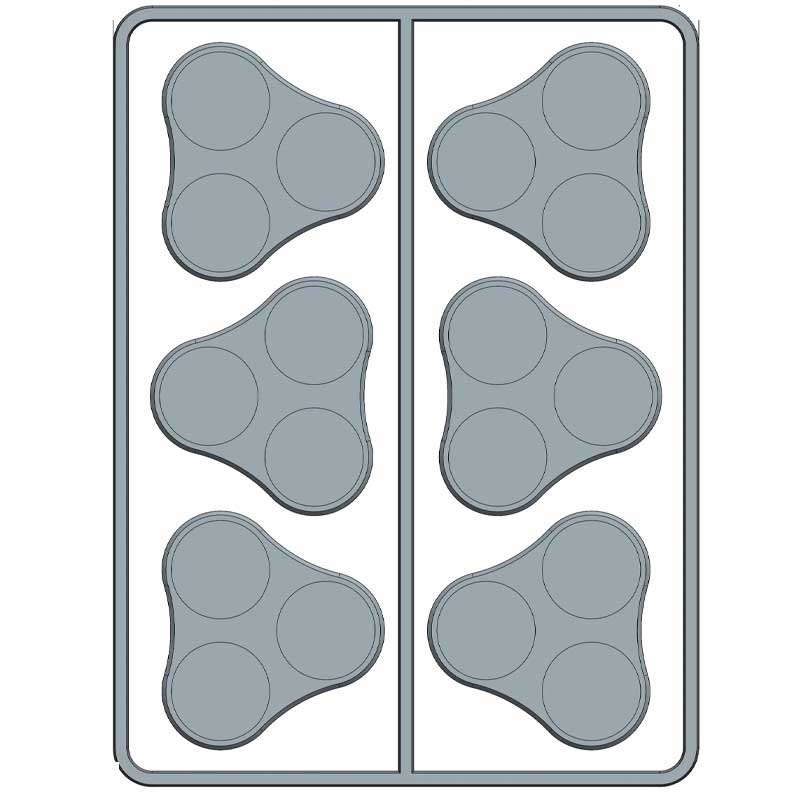 Victrix Round Plastic Bases (25mm) VXB009