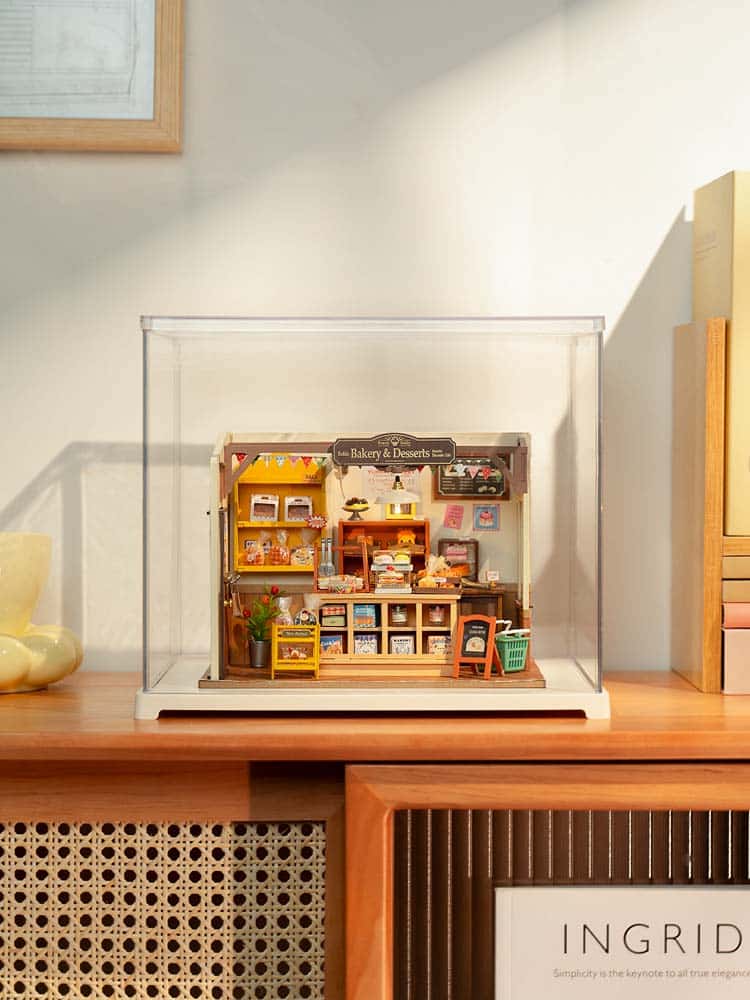 Stackable Miniature House Display Box Robotime DF03L