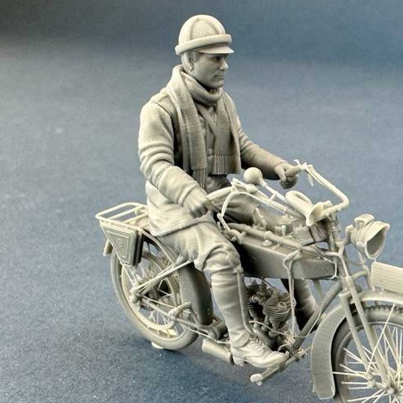 Copper State Models German Dispatch Rider & Motorcycle (1/32) F32-059