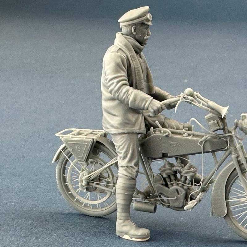 Copper State Models German Dispatch Rider & Motorcycle (1/32) F32-060