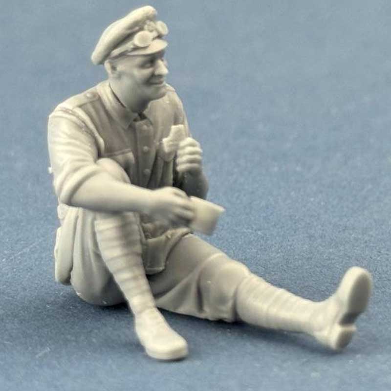 Copper State Models British Dispatch Rider Afternoon Tea (1/32)F32-066