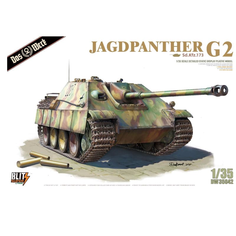 Das Werk Jagdpanther G2 (1/35) DW35042