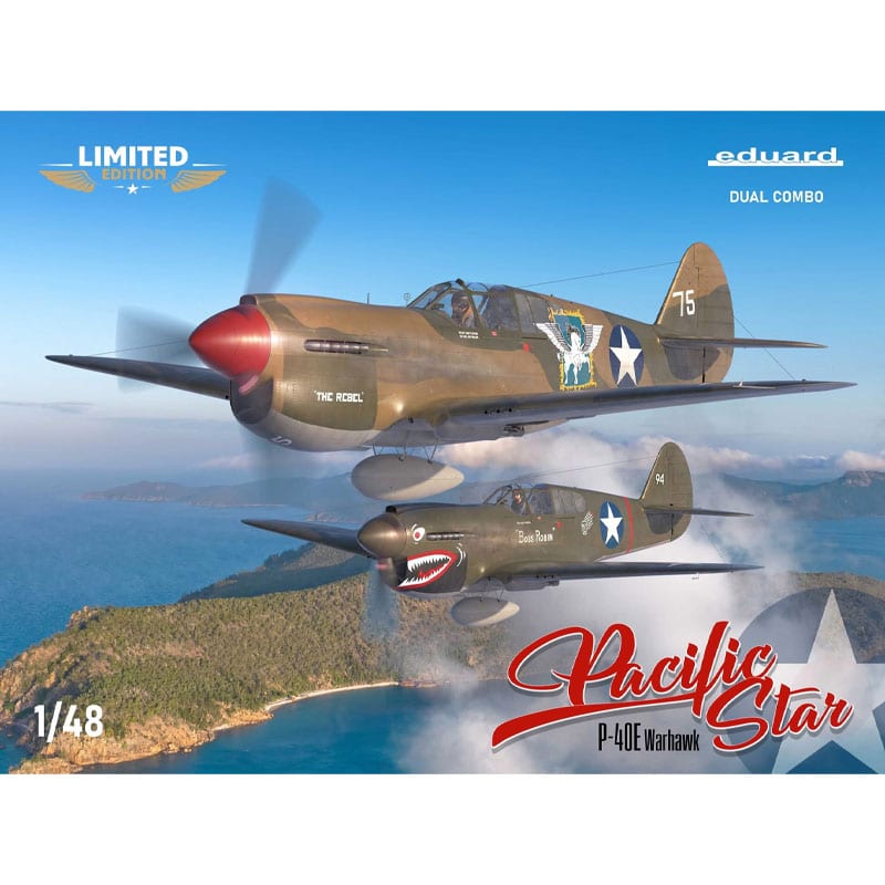 Eduard Pacific Star P-40E Warhawk Limited Edition Dual Combo (1/48) 11185
