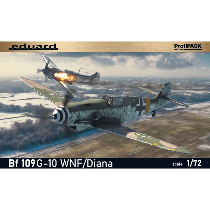 Eduard Bf 109G-10 WNF/Diana ProfiPACK Edition (1/72) 70164