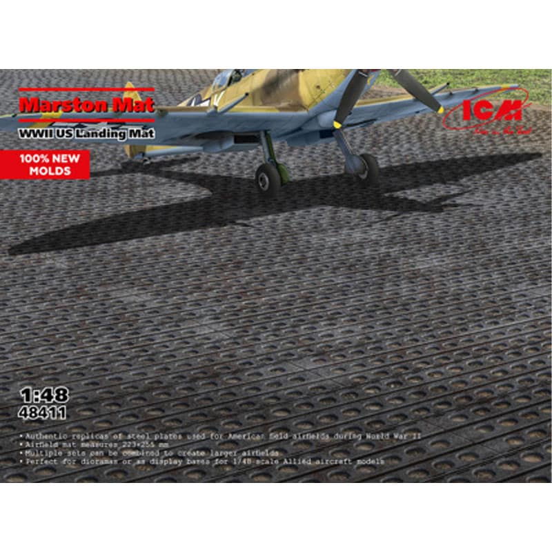 1/48 WWII U.S. Landing Marston Mat ICM 48411