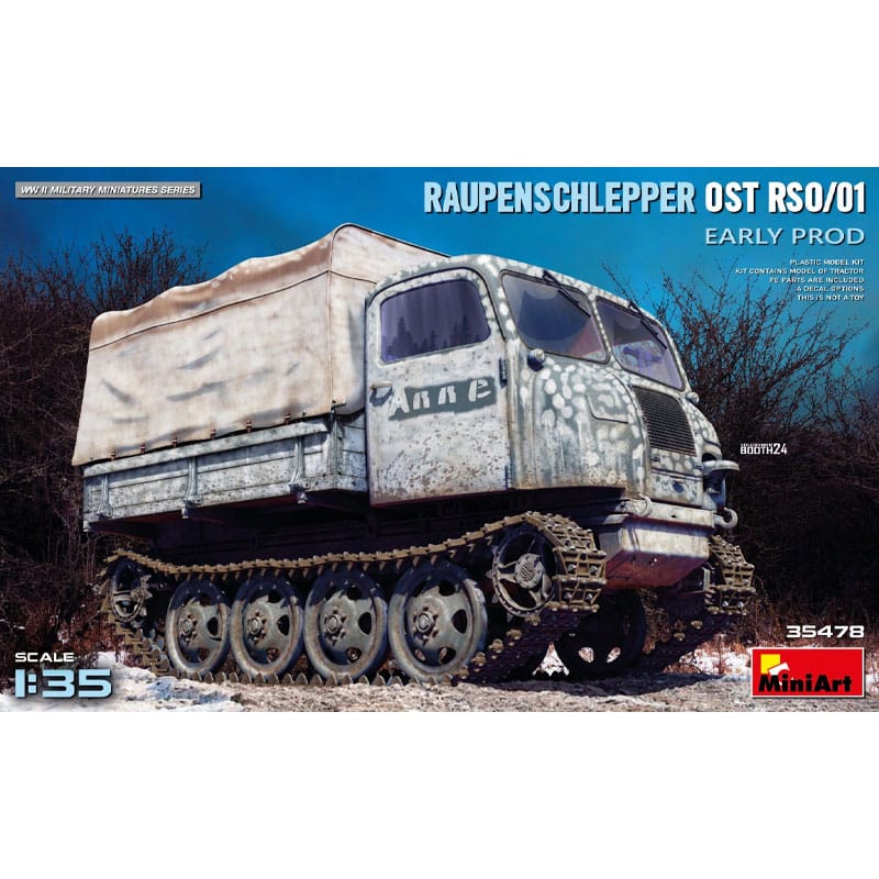 Miniart Raupenschlepper Ost RSO/01 Early Prod (1/35) 35478