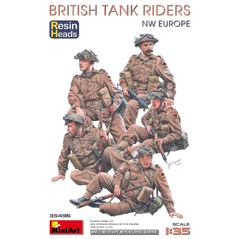 Miniart British Tank Riders NW Europe (1/35) 35496