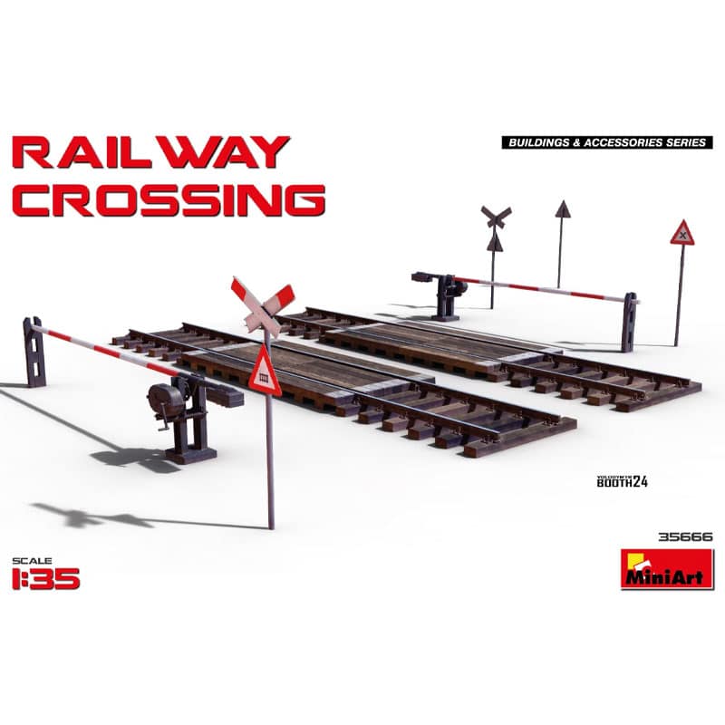 Miniart Railway Crossing (1/35) 35666