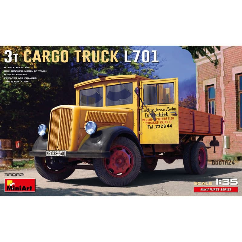 Miniart 3t Cargo Truck L701 (1/35) 38082