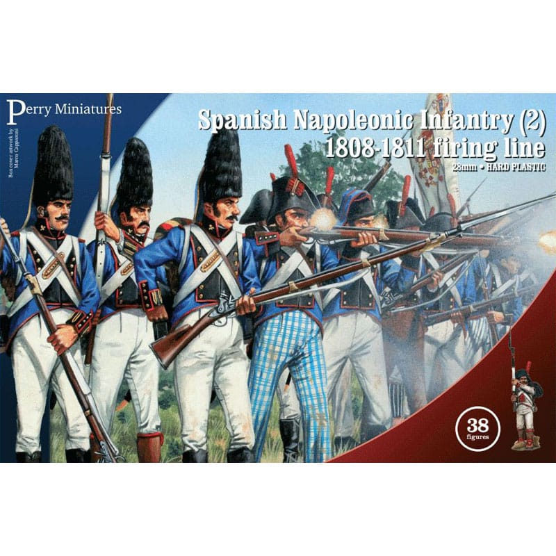 Perry Miniatures Spanish Napoleonic Infantry (2) Firing Line 1808-11 (28mm)