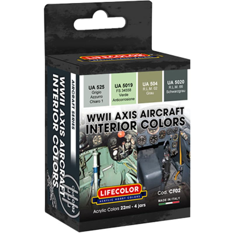 LifeColor WWII AXIS Aircraft Interior Set CF02