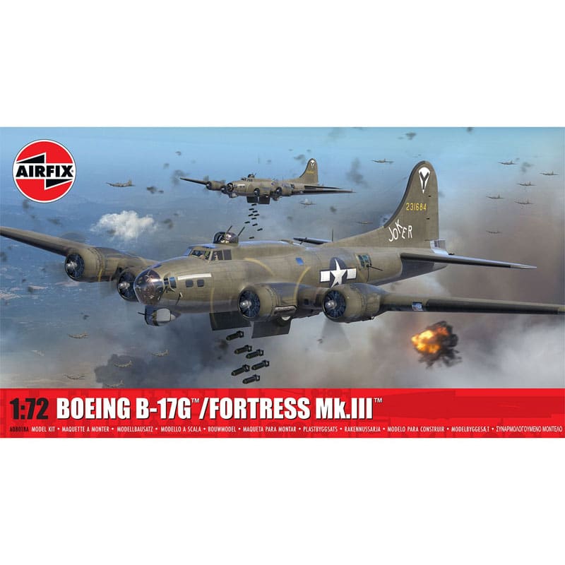 Airfix Boeing B-17G / Fortress Mk.III (1/72) A08018A