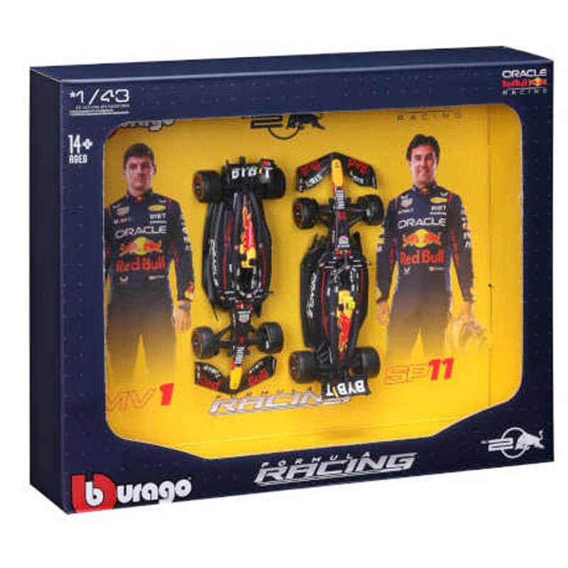 Bburago Red Bull Racing RB20 2024 Twin Pack (1/43) BBU38099
