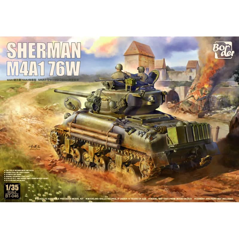 Border Model Sherman M4A1 76W (1/35) BT-046