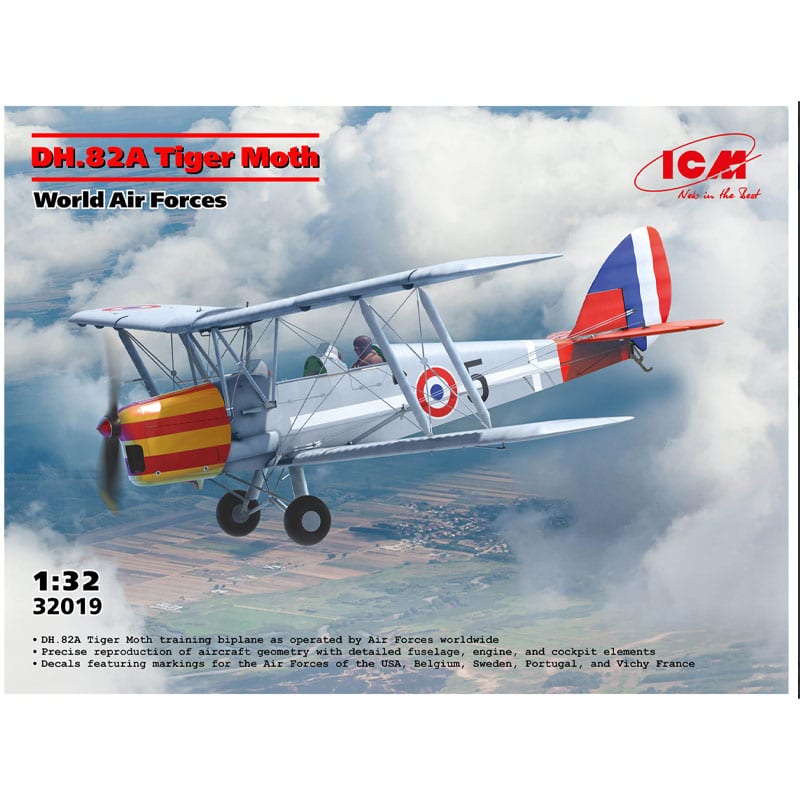ICM DH.82A Tiger Moth of the World Air Forces (1/32) 32019