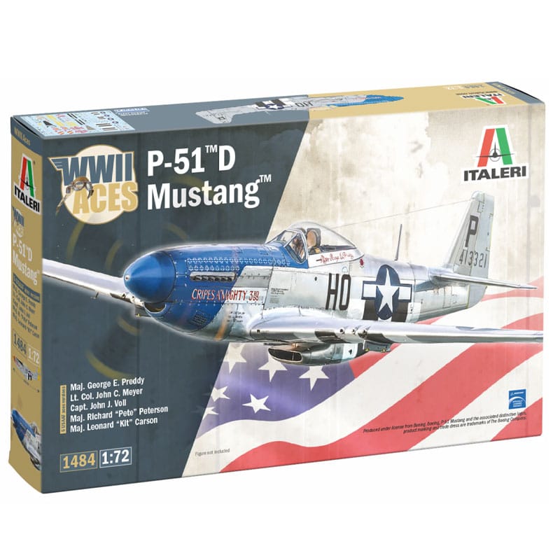 Italeri P-51D Mustang Aces (1/72) 1484