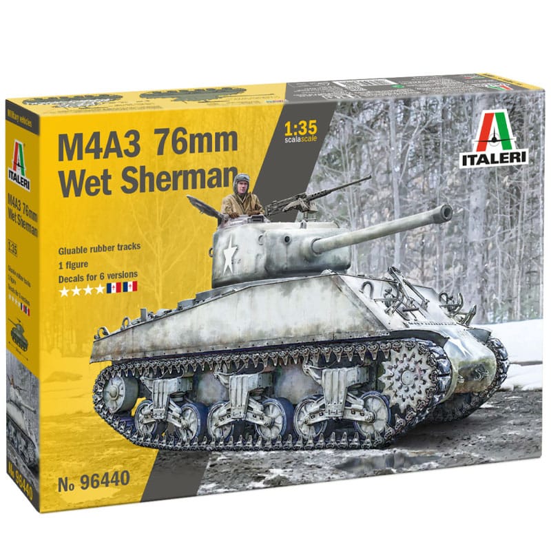 Italeri Sherman M4A3 Wet (1/35) 96440
