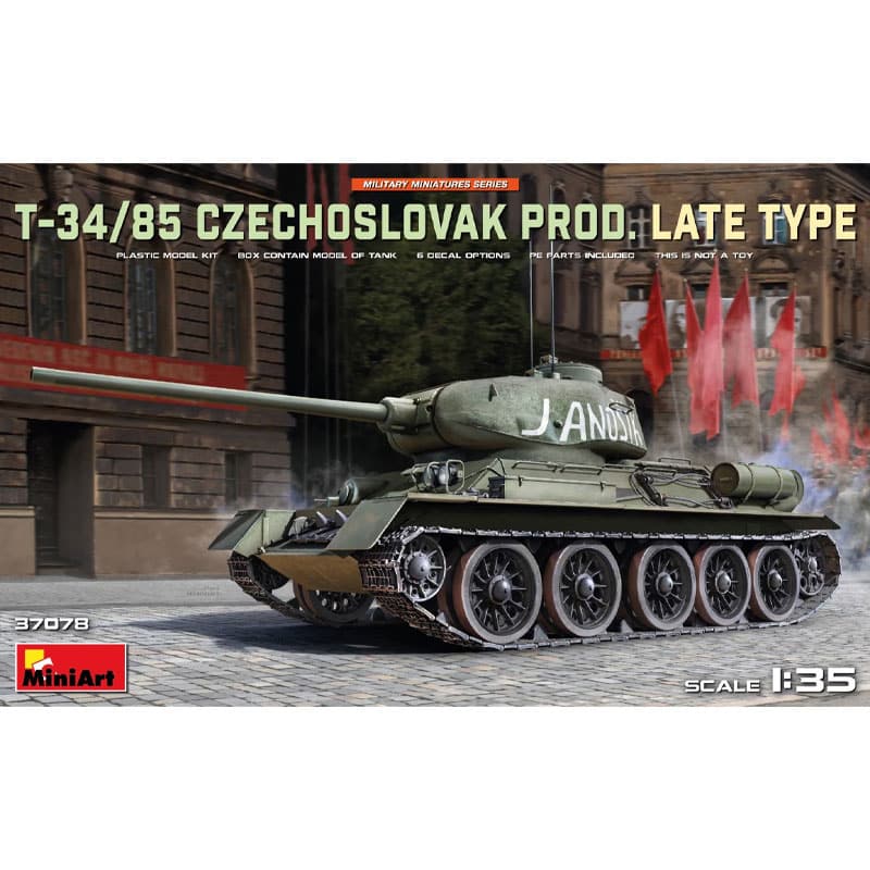 Miniart T34/85 Czechoslovak Production Late Type (1/35) 37078