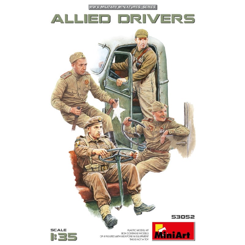 Miniart Allied Drivers (1/35) 53052
