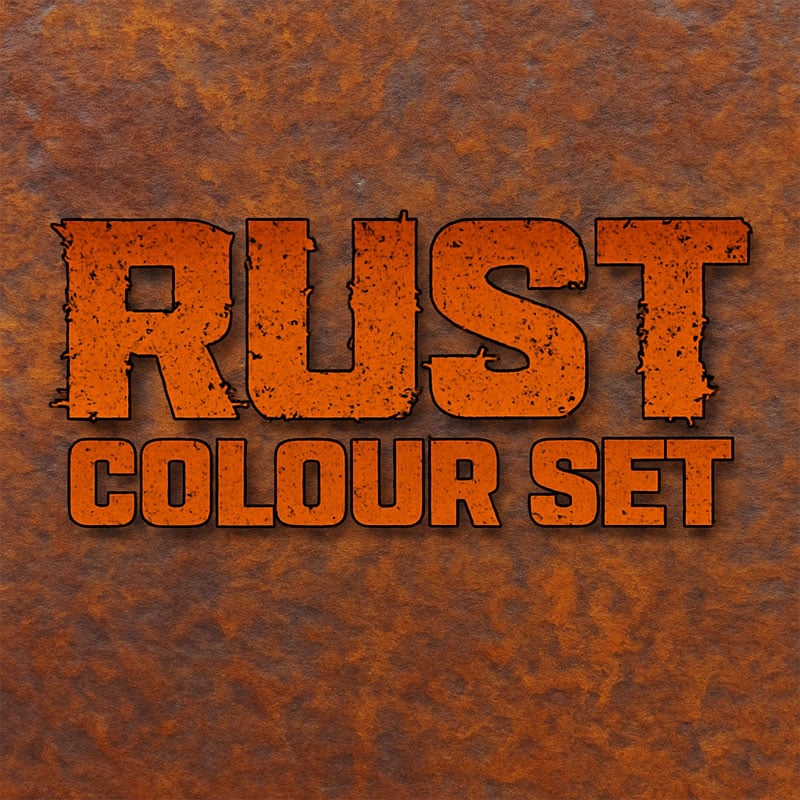RUST Colour Set SMS SET25