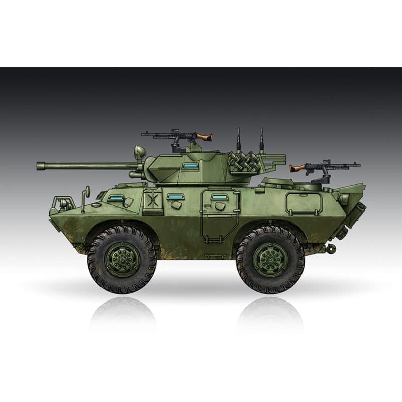 1/72 US Army LAV-150 Armoured Personnel Carrier w/ 90mm Mecar Gun Trumpeter 07442