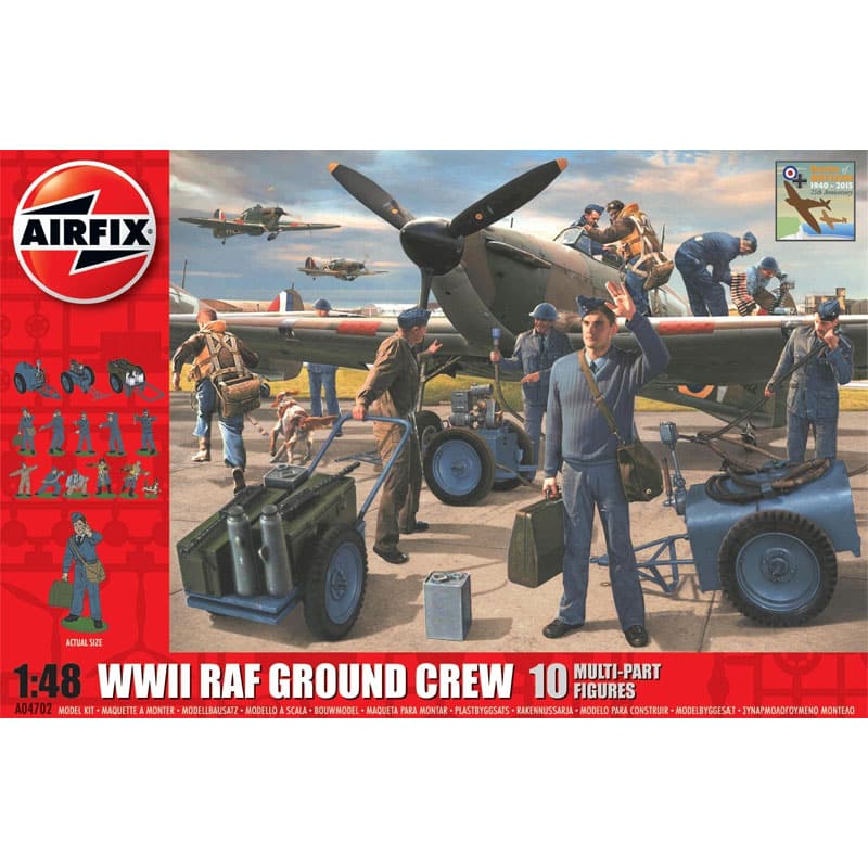 Airfix WWII RAF Ground Crew (1/48) A04702