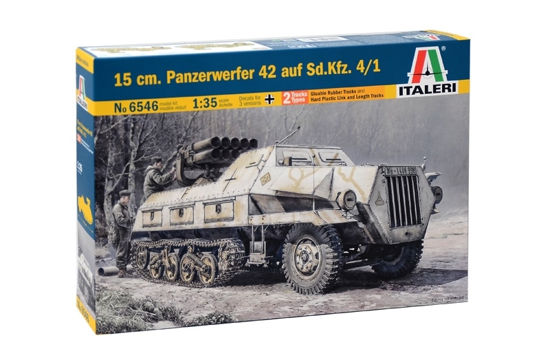 1/35 15cm. Panzerwerfer 42 Auf Sd.Kfz. 4/1 6546 Italieri *Damaged Box*