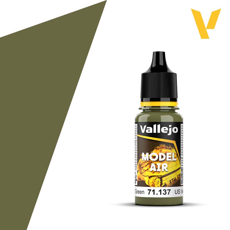 Vallejo Model Air - US Light Green (18ml) 71.137