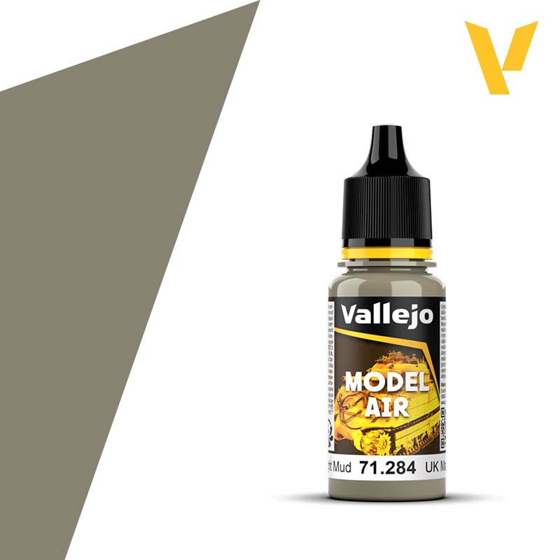 Vallejo Model Air - UK Light Mud (18ml) 71.284