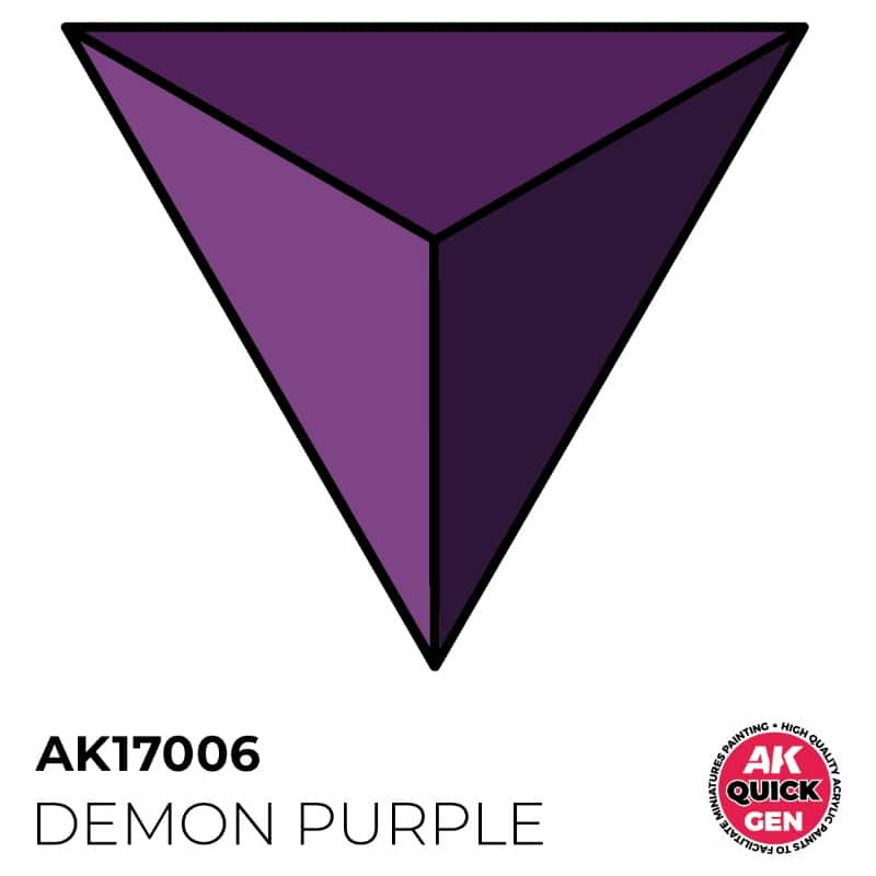 AK Interactive Quick Gen Paint - Demon Purple (18ml) AK17006