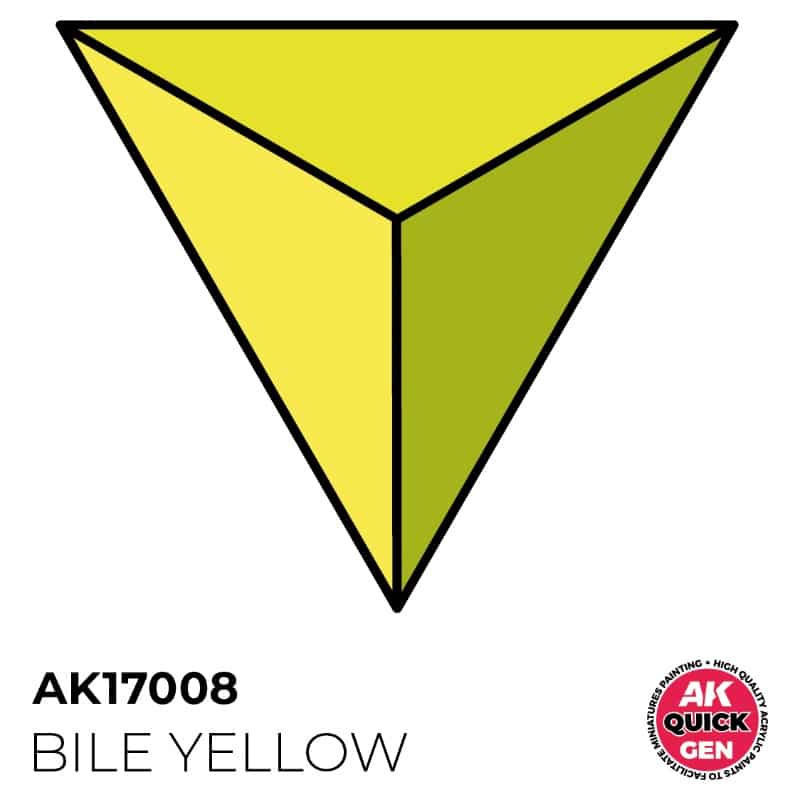 AK Interactive Quick Gen Paint - Bile Yellow (18ml) AK17008