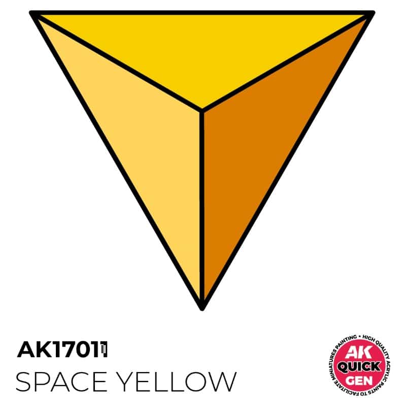 AK Interactive Quick Gen Paint - Space Yellow (18ml) AK17011