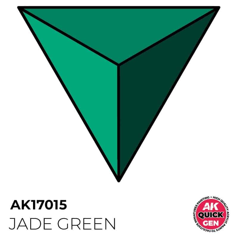 AK Interactive Quick Gen Paint - Jade Green (18ml) AK17015