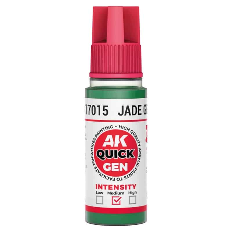 AK Interactive Quick Gen Paint - Jade Green (18ml) AK17015