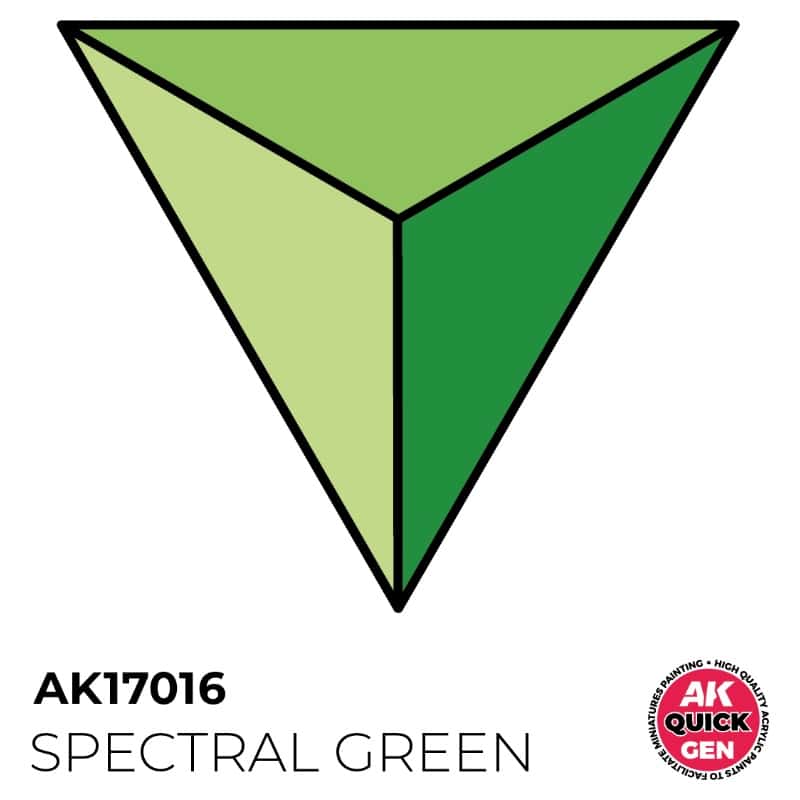 AK Interactive Quick Gen Paint - Spectral Green (18ml) AK17016