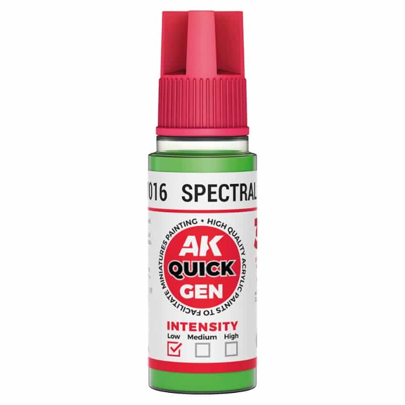 AK Interactive Quick Gen Paint - Spectral Green (18ml) AK17016