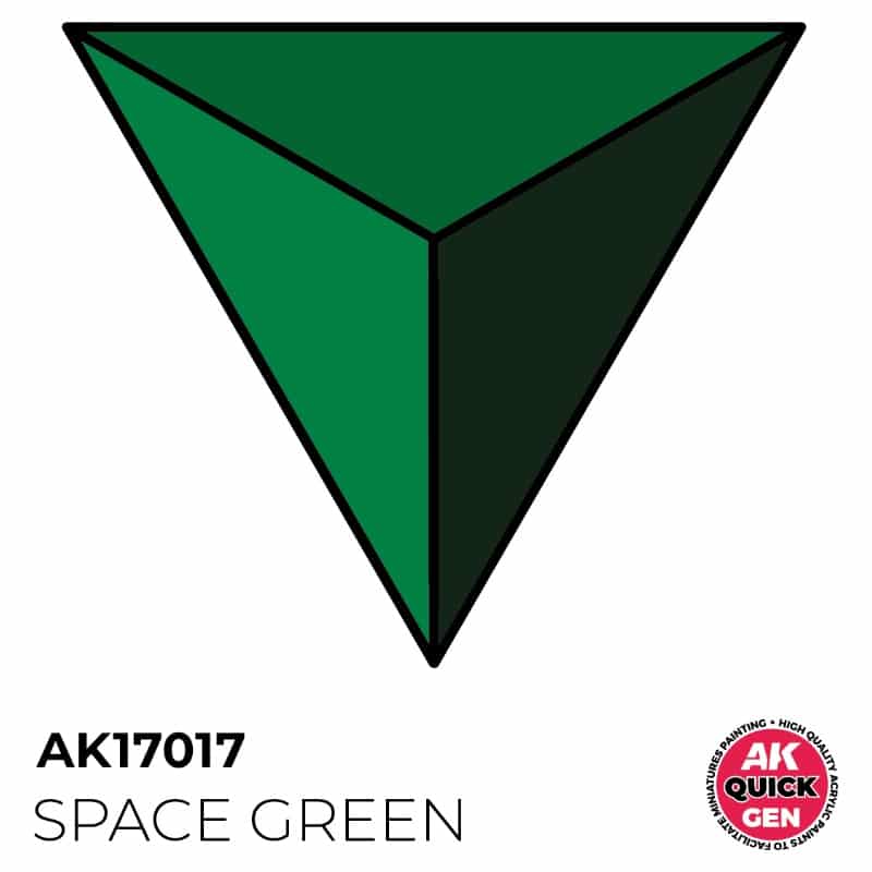 AK Interactive Quick Gen Paint - Space Green (18ml) AK17017