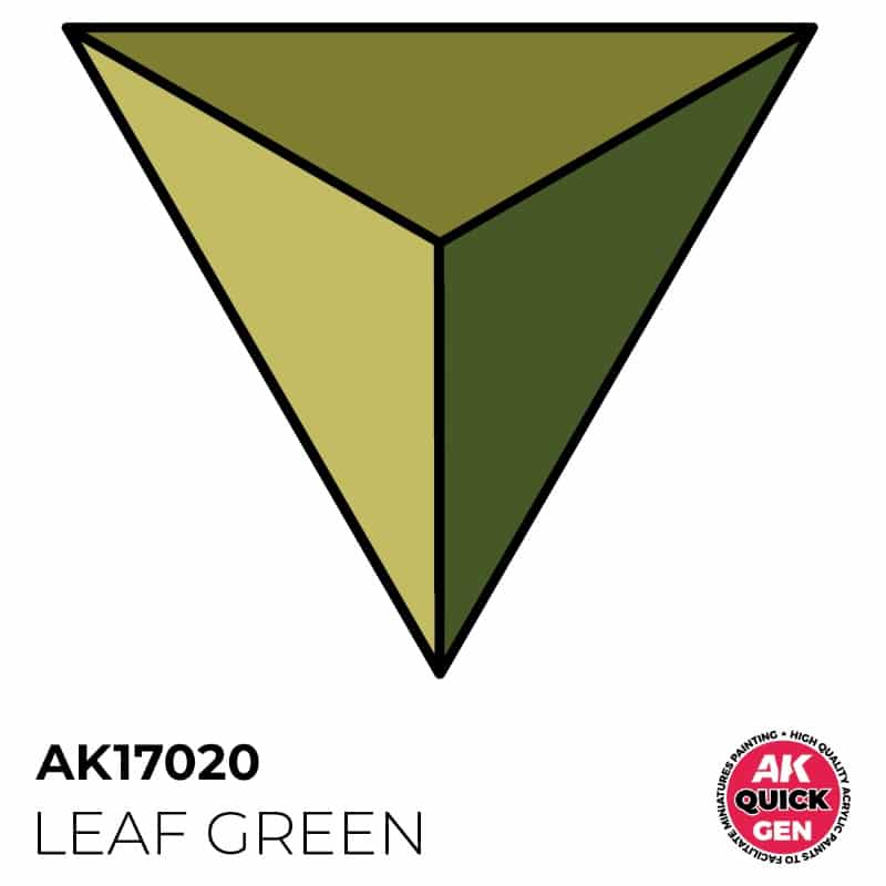 AK Interactive Quick Gen Paint - Leaf Green (18ml) AK17020