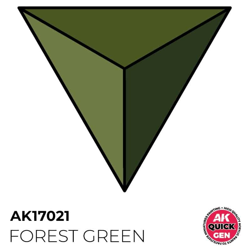 AK Interactive Quick Gen Paint - Forest Green (18ml) AK17021