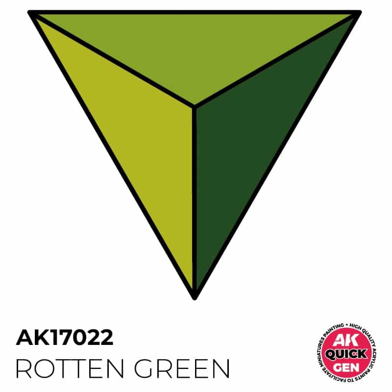 AK Interactive Quick Gen Paint - Rotten Green (18ml) AK17022