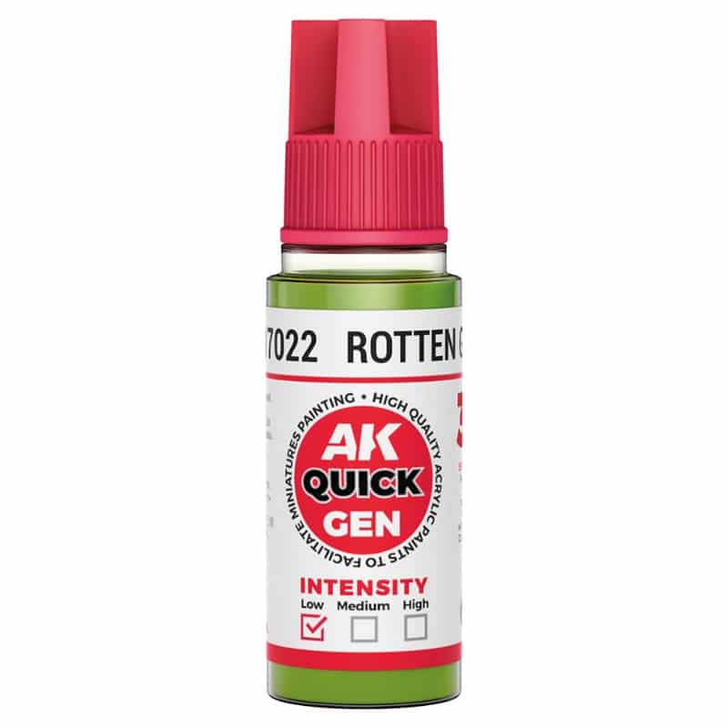 AK Interactive Quick Gen Paint - Rotten Green (18ml) AK17022